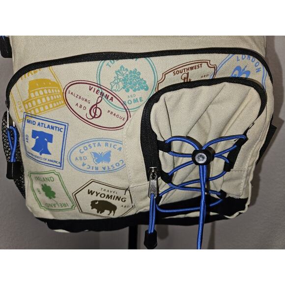 NWOT! Adventures by Disney Junior Adventurer Backpack Khaki Kids School - Picture 4 of 9